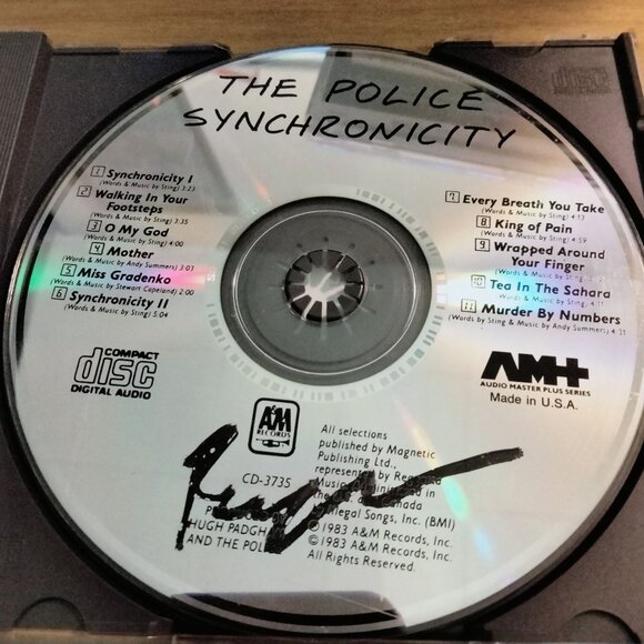 The Police Synchronicity CD Album - Picture 4 of 5